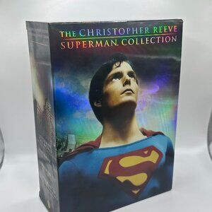 The Christopher Reeve Superman Collection I II III IV (DVD, 2006, 8-Disc Set)